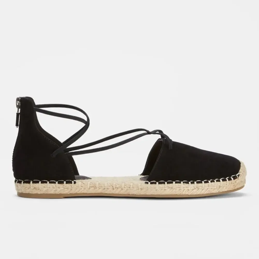Eileen fisher Lace Leather Espadrille New $155